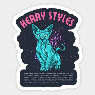 herry styles Sticker